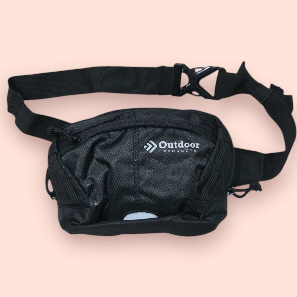 ❤️2/$18 Outdoor Products Essential Fanny Pack Waist Bag Hiking Adjustable Strap